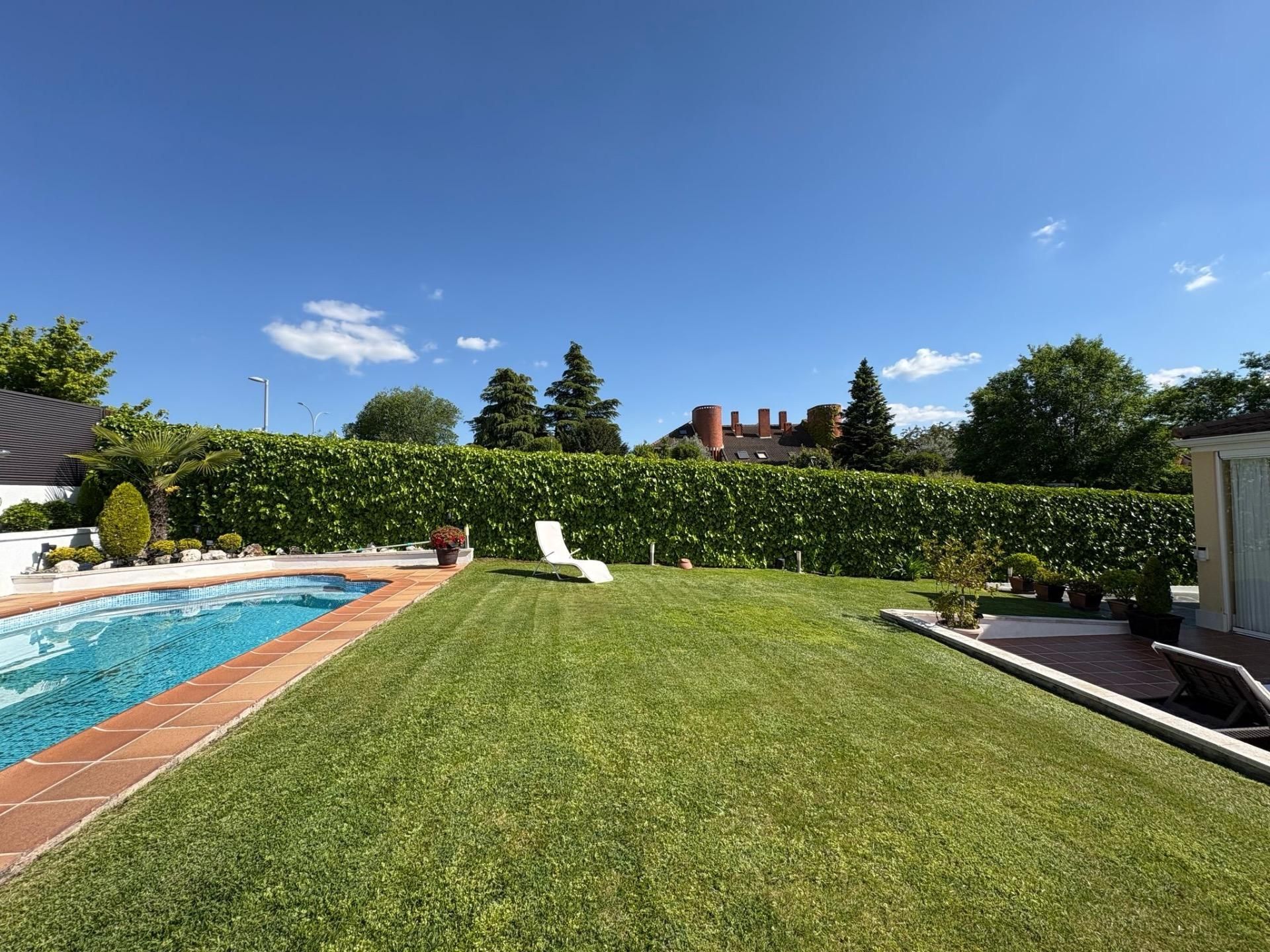 Garden of House or chalet for sale in Villalbilla  with Air Conditioner, Heating and Private garden