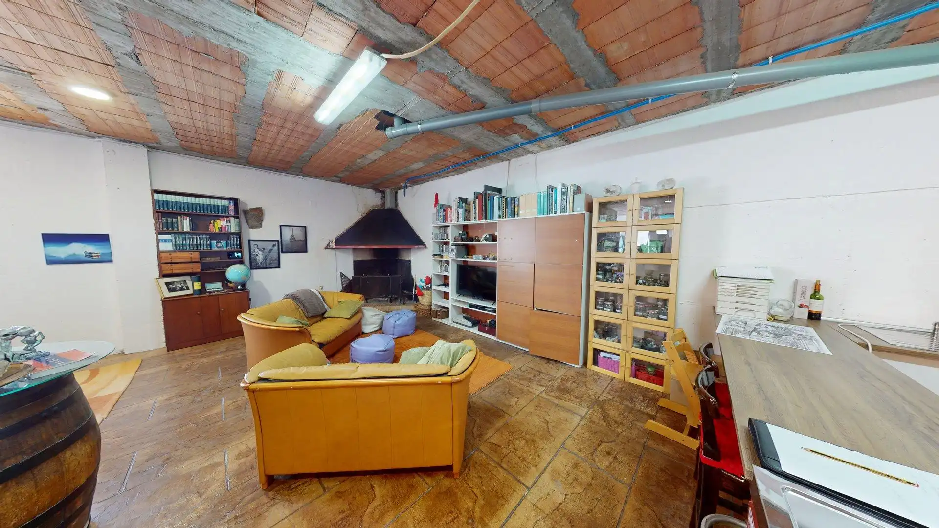 Living room of Houses for sale in Colmenar  with Air Conditioner, Heating and Private garden