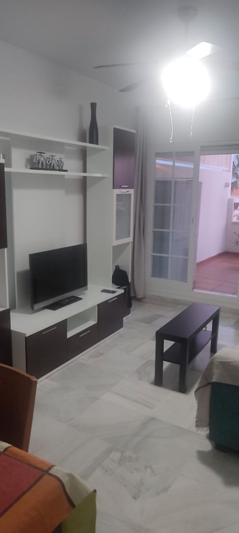 Living room of Flat for rent in Torrox  with Terrace, Furnished and Oven