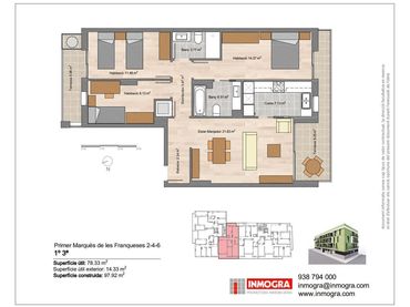 Piso en venta en Lledoner