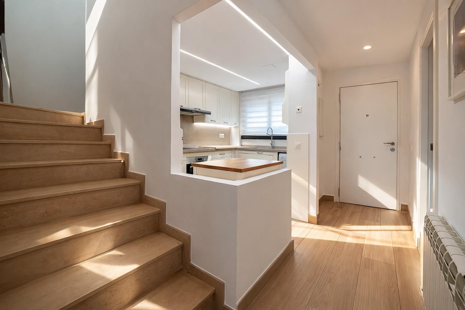 Cocina de Casa adosada en venta en Vilallonga del Camp con Aire acondicionado, Jardín privado y Terraza