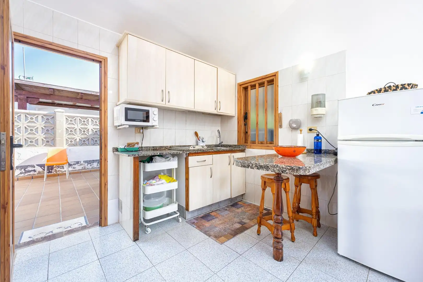 Cocina de Casa adosada en venta en San Bartolomé de Tirajana con Terraza, Amueblado y Piscina comunitaria
