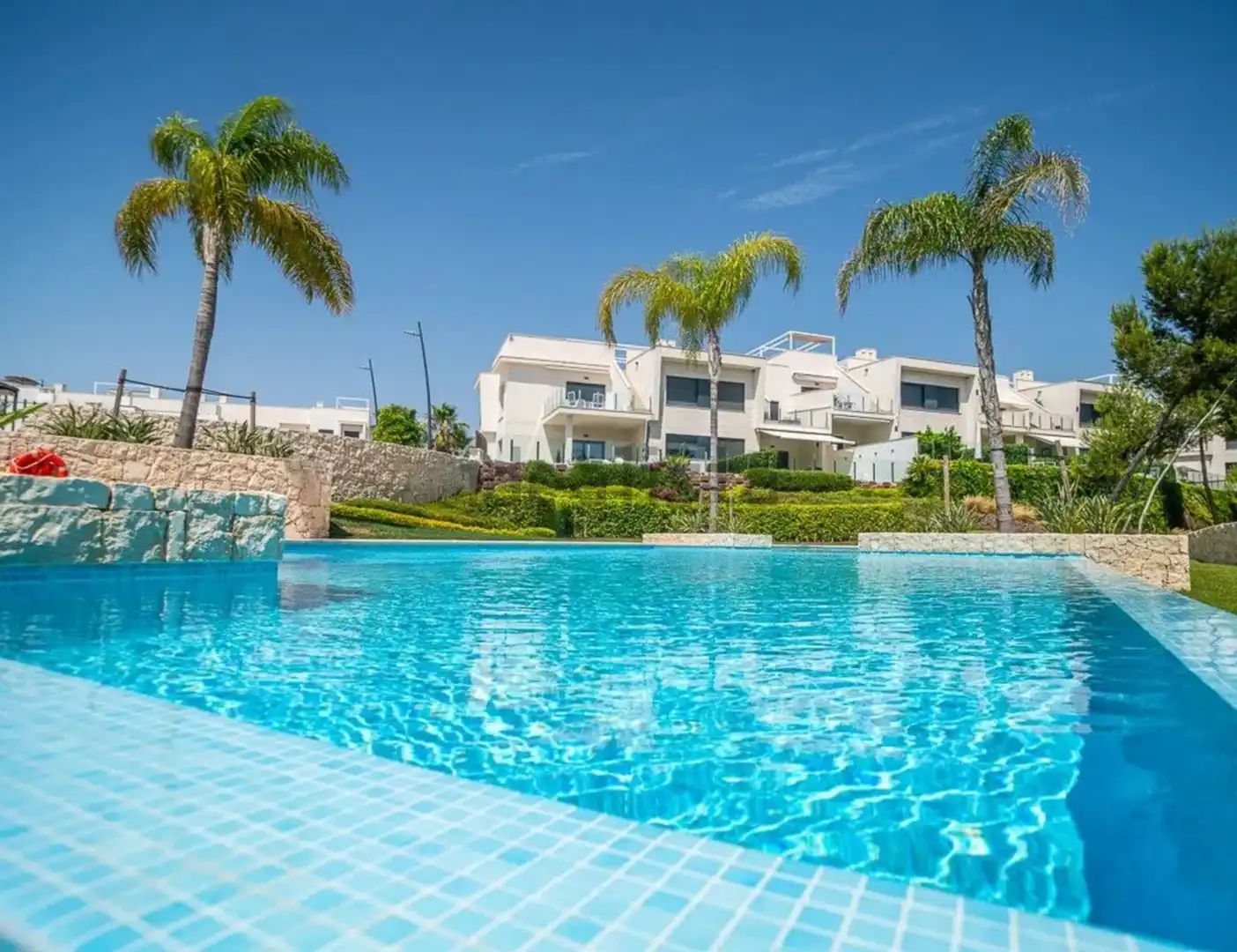 Piscina de Casa o chalet en venta en Pilar de la Horadada con Aire acondicionado, Terraza y Piscina