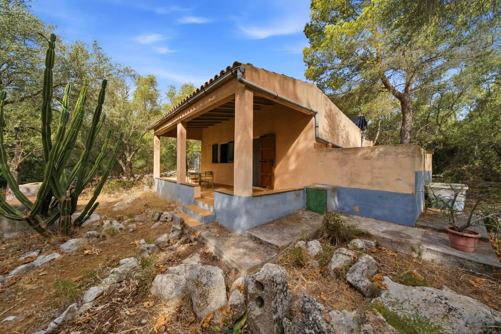 Vista exterior de Finca rústica en venda en Petra amb Jardí privat, Terrassa i Traster