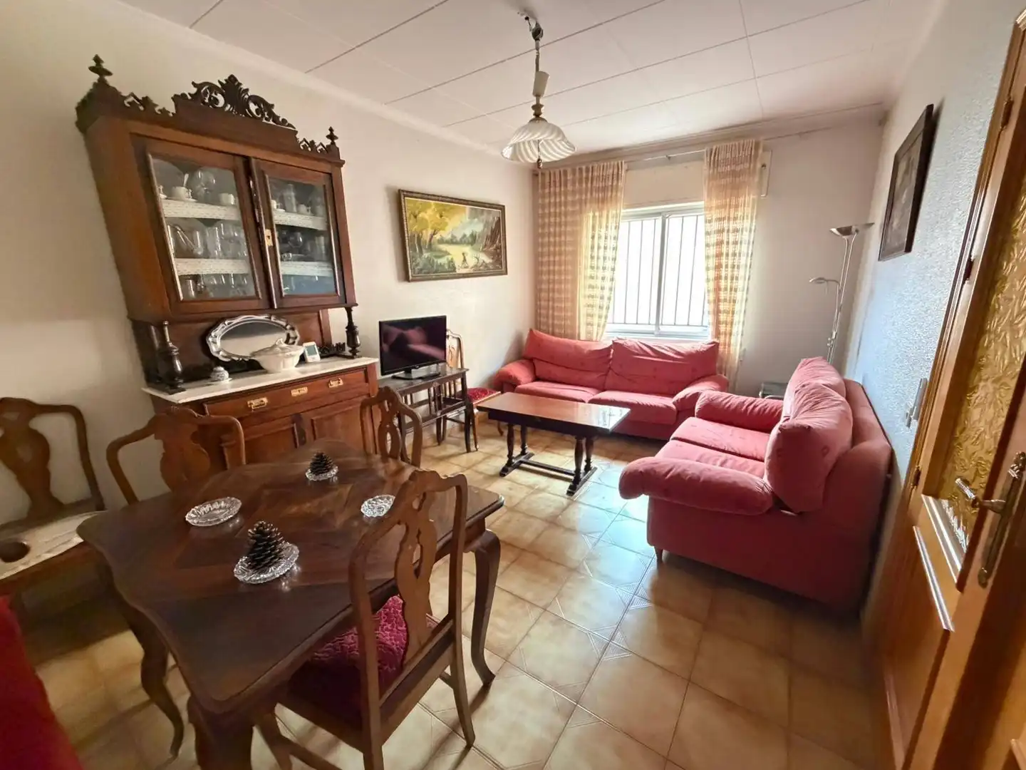 Living room of Houses for sale in La Guardia  with Heating, Furnished and Alarm
