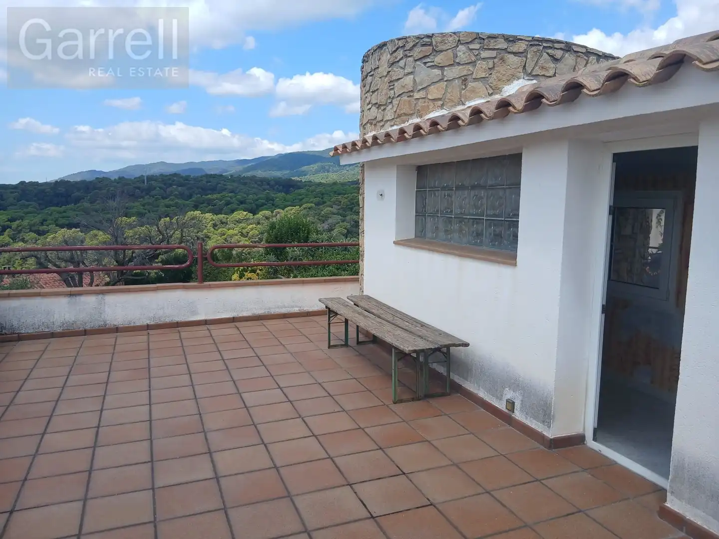 Terraza de Casa adosada en venta en Sant Pere de Vilamajor con Terraza y Piscina