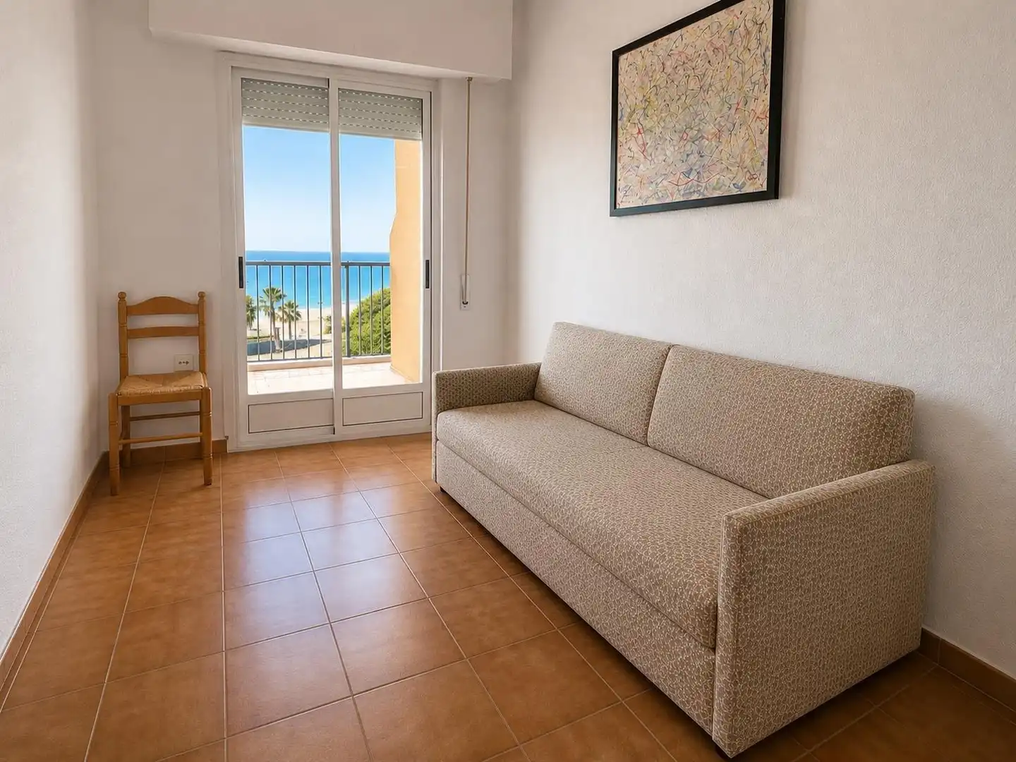 Bedroom of Flat for sale in Águilas  with Furnished and Balcony