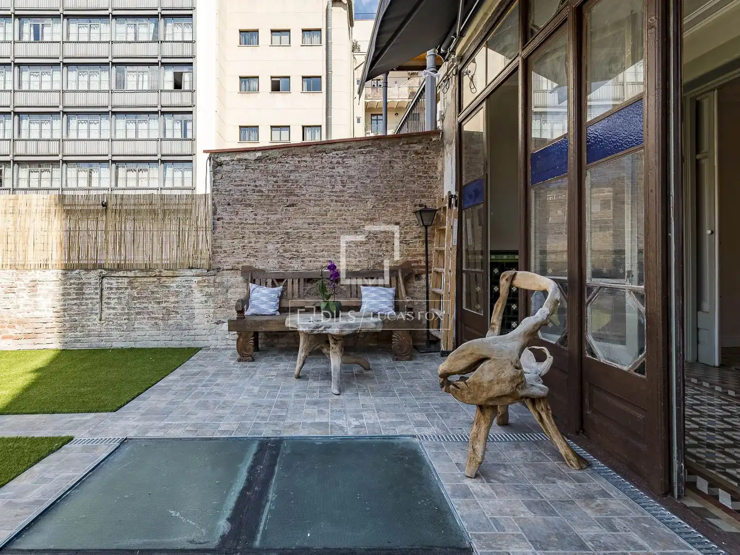 Terrace of Flat for sale in Barcelona  with Air Conditioner, Private garden and Terrace