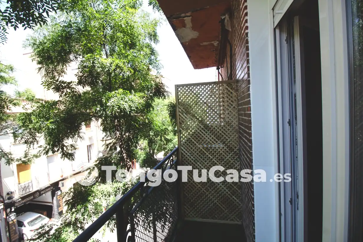 Balcony of Flat for sale in Madrid  with Air Conditioner, Heating and Parquet flooring