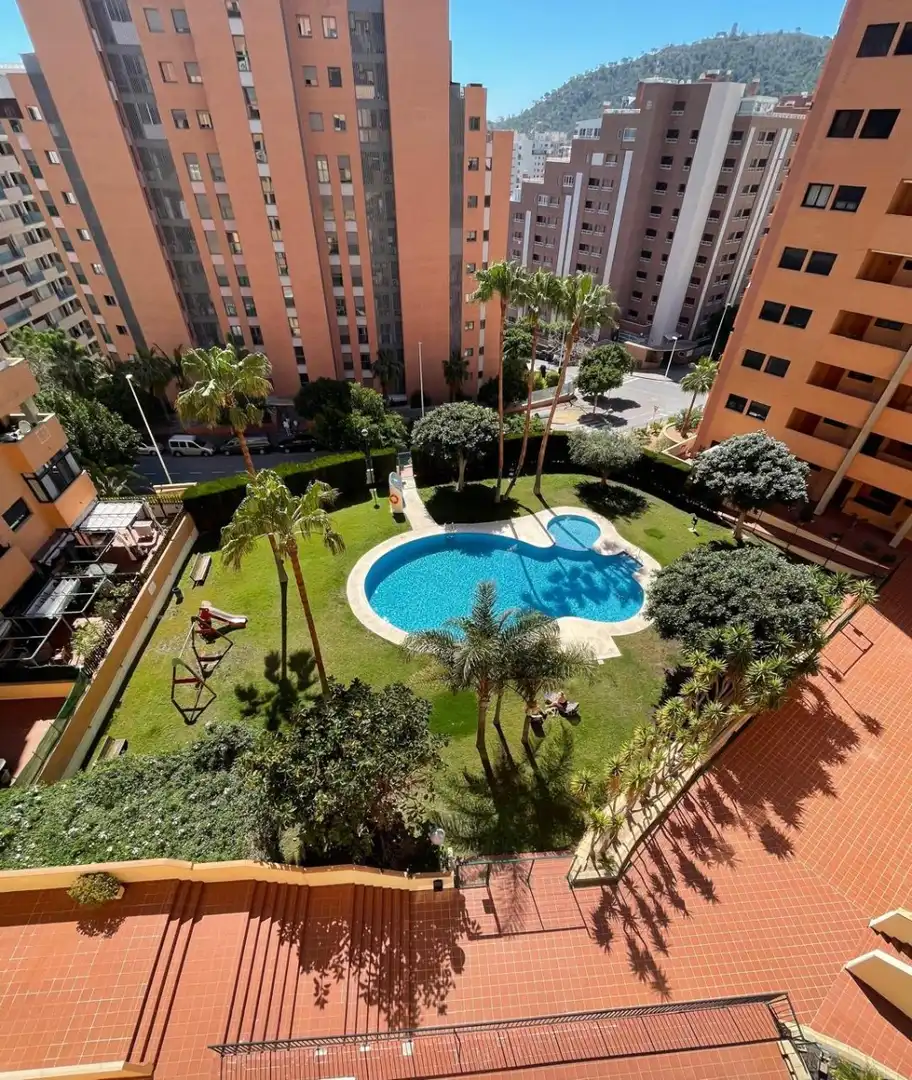 Exterior view of Flat for sale in Villajoyosa / La Vila Joiosa  with Air Conditioner, Terrace and Swimming Pool