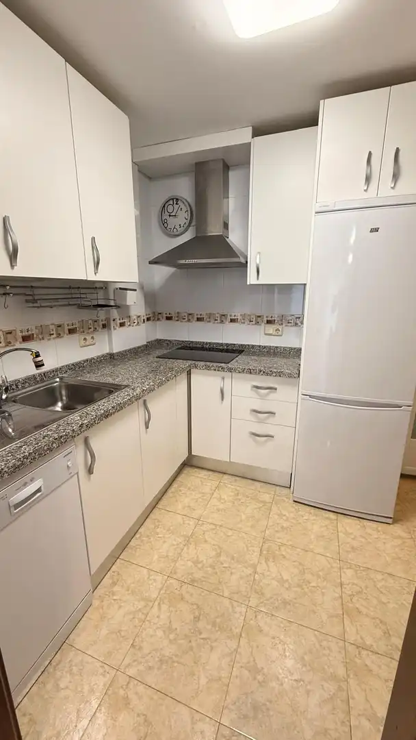 Kitchen of Flat for rent in Adra  with Air Conditioner and Furnished