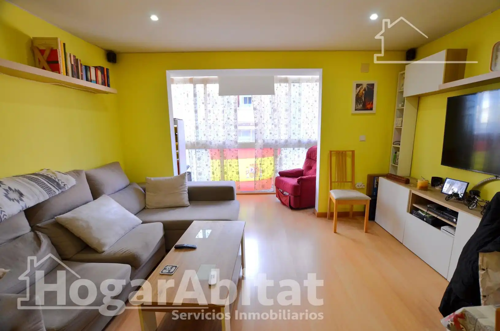 Wohnzimmer von Wohnung zum Verkauf in Alicante / Alacant mit Möbliert
