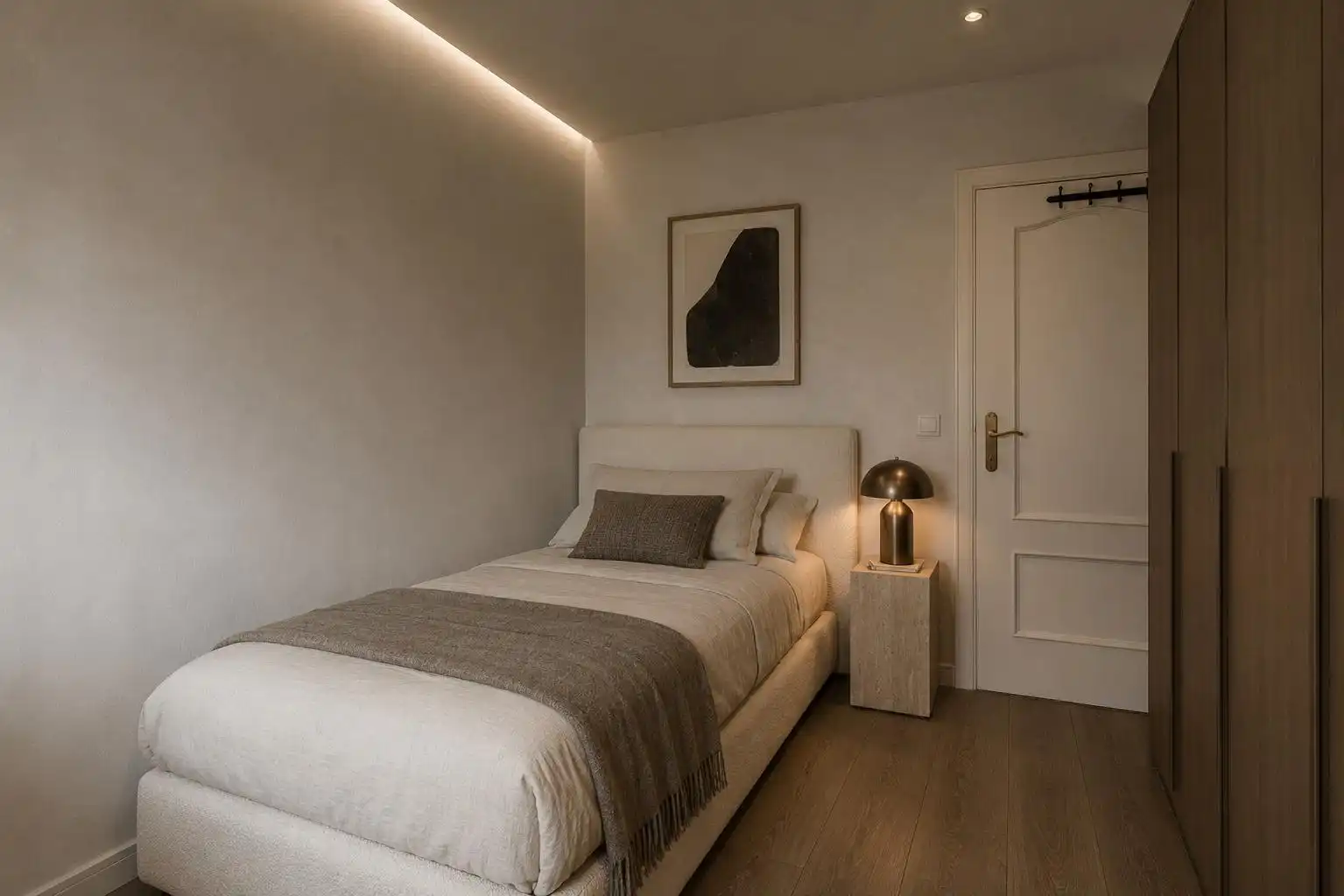 Bedroom of Houses for sale in Sant Just Desvern  with Air Conditioner, Heating and Private garden