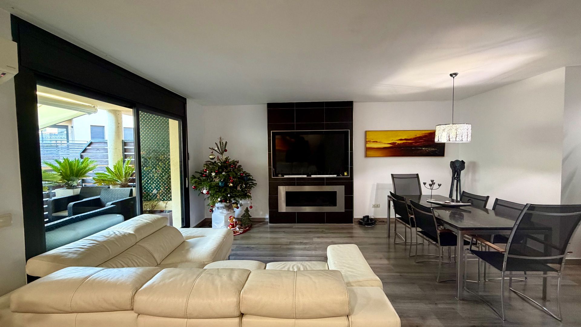 Living room of Duplex for sale in Peralada  with Air Conditioner, Heating and Private garden