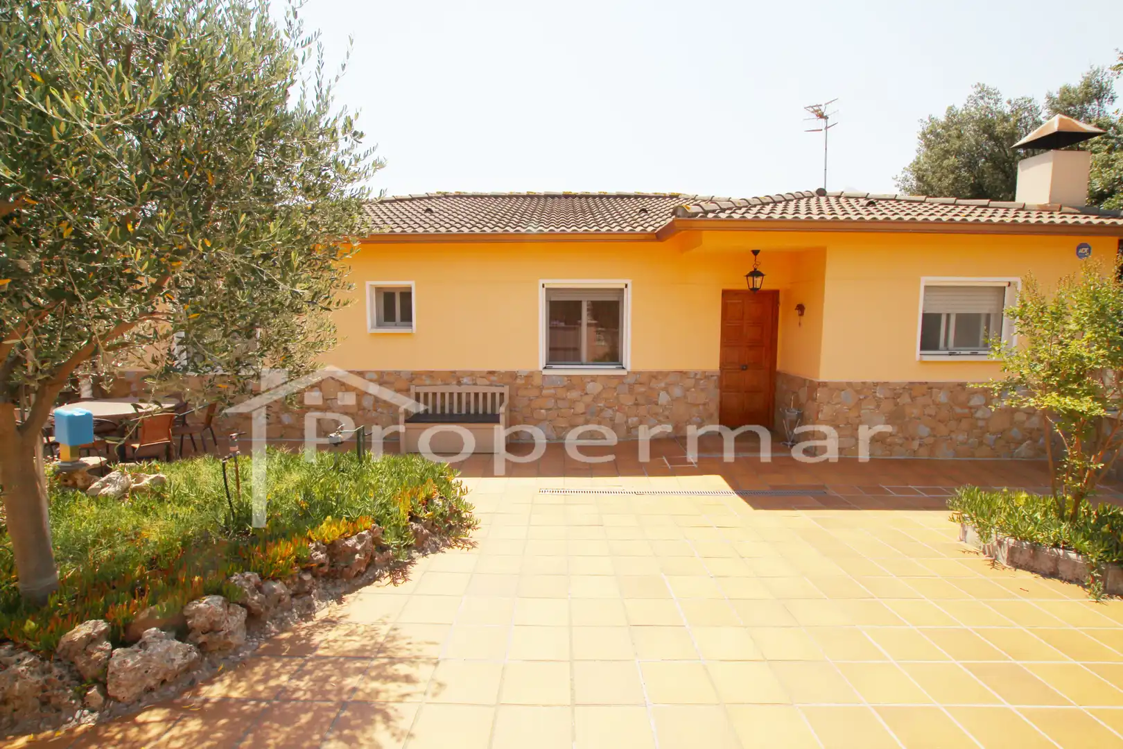 Vista exterior de Casa o chalet en venta en Sant Pere de Vilamajor con Calefacción, Jardín privado y Piscina