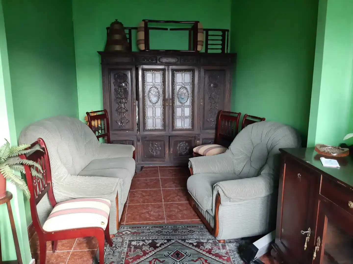 Sala de estar de Casa o chalet en venta en Ferrol con Amueblado