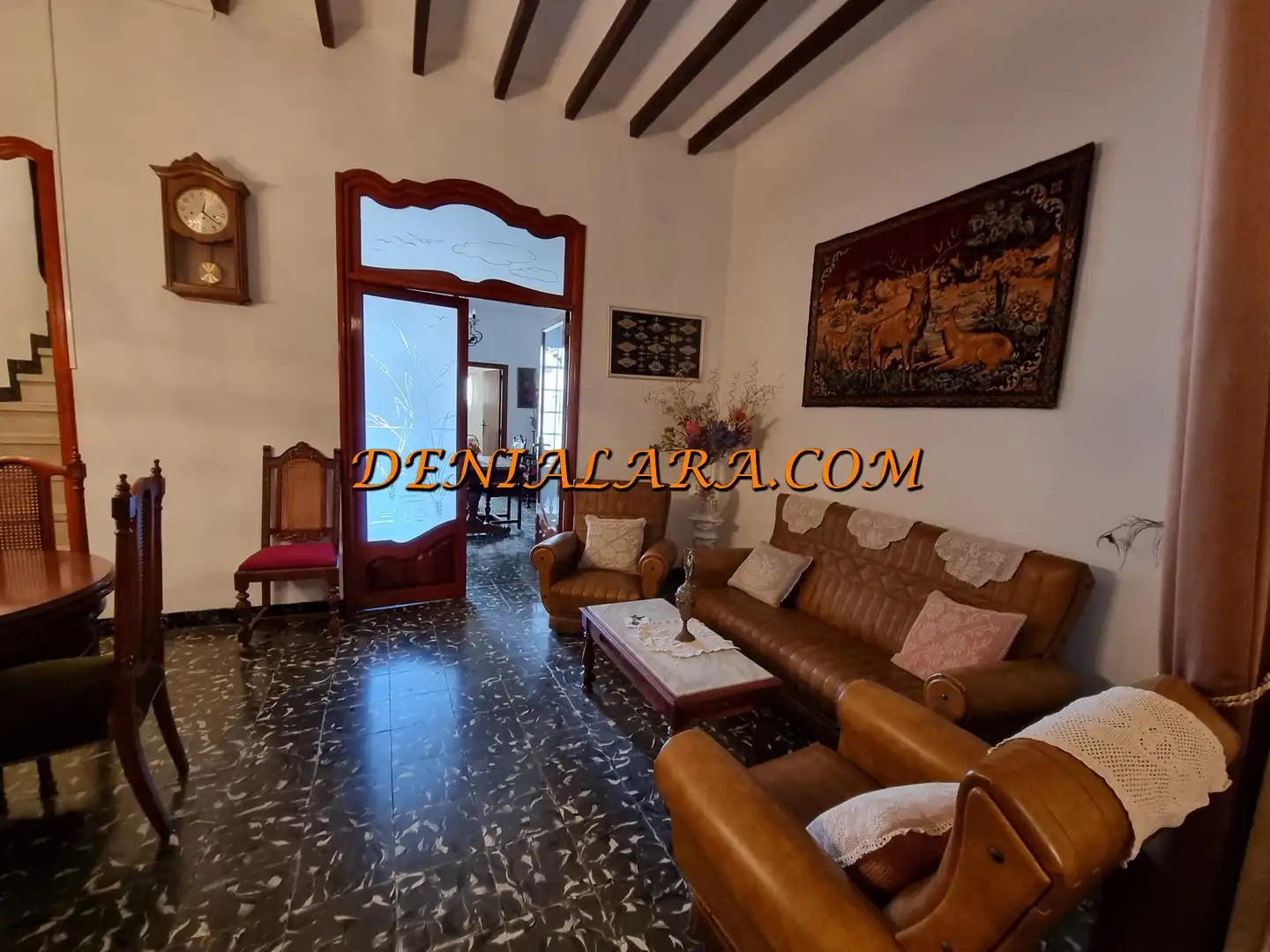 Sala de estar de Casa o chalet en venta en Sagra con Jardín privado, Terraza y Trastero