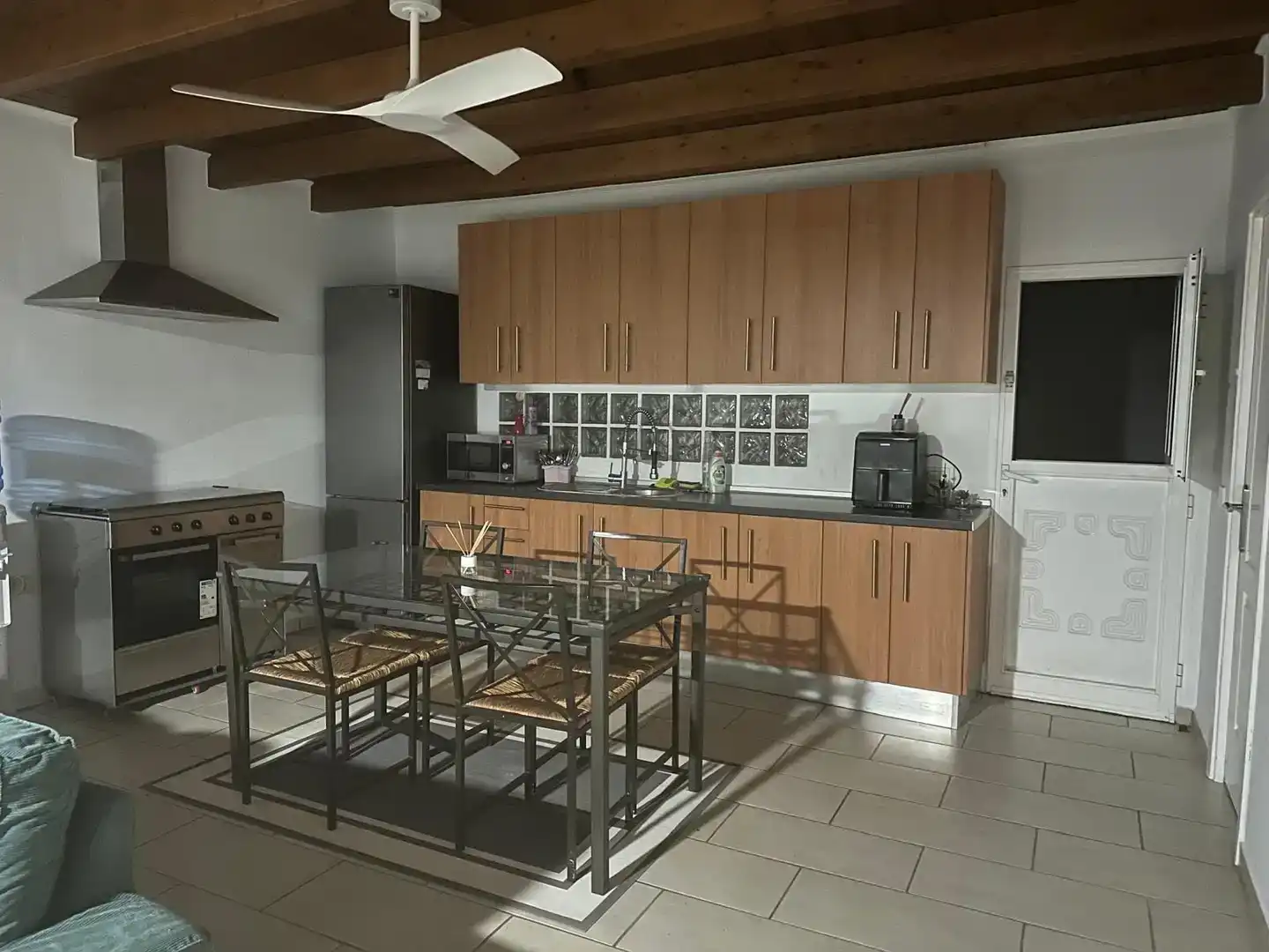 Kitchen of Flat for rent in Adeje  with Private garden, Parquet flooring and Storage room
