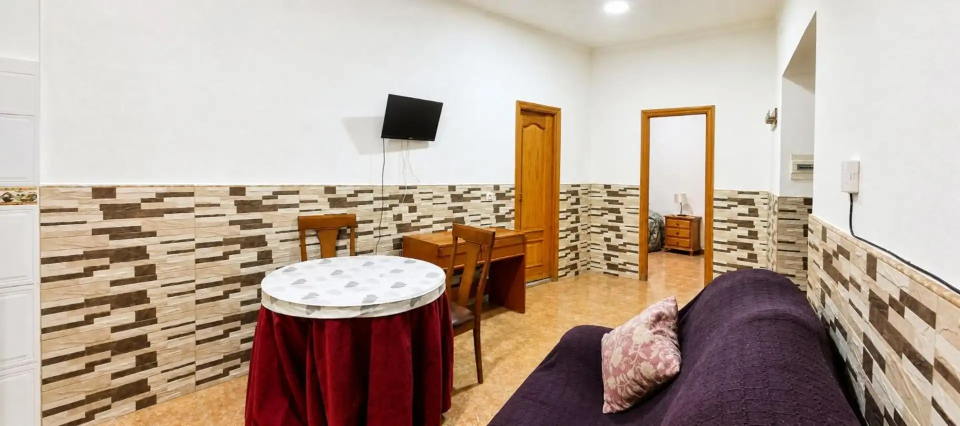 Living room of Houses for sale in Losar de la Vera  with Air Conditioner, Terrace and Furnished