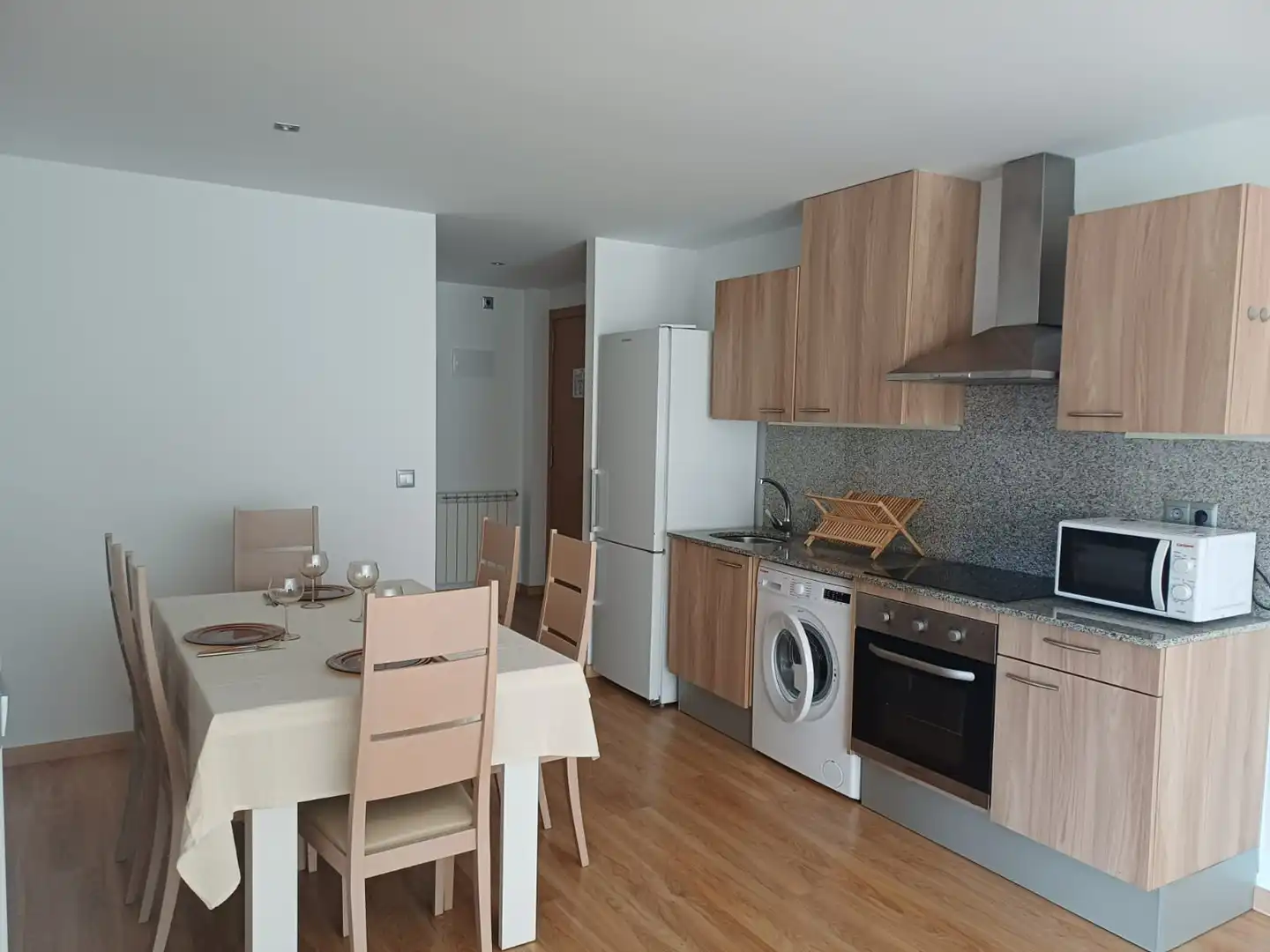 Cocina de Piso de alquiler en La Massana con Parquet, Trastero y Amueblado