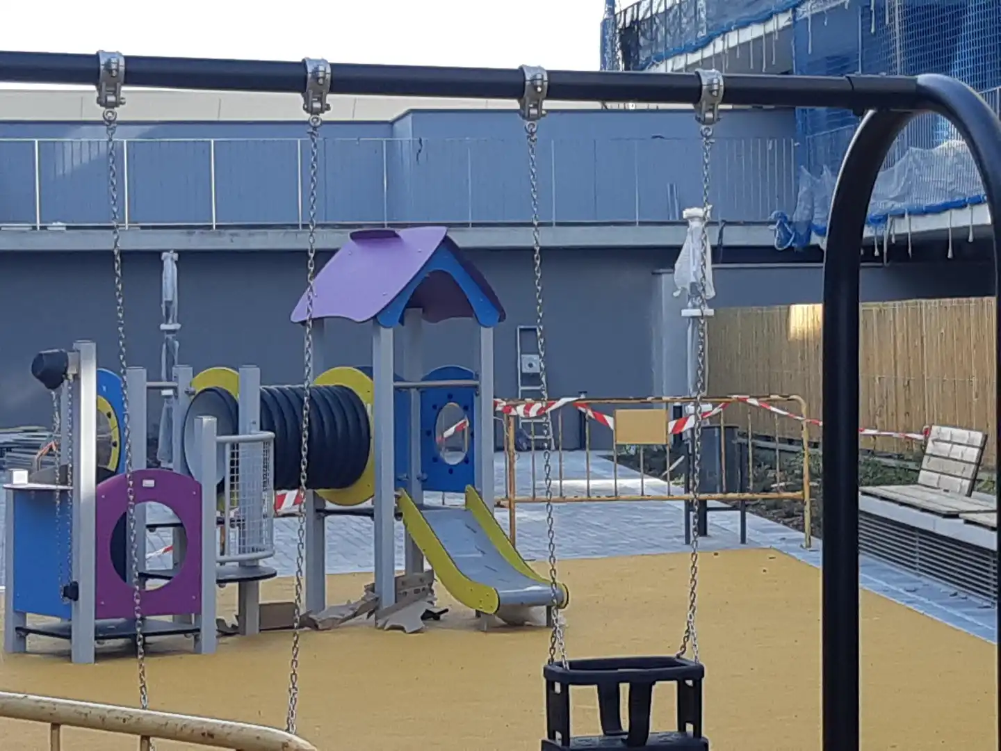 Terraza de Piso de alquiler en Badalona con Calefacción, Jardín privado y Terraza