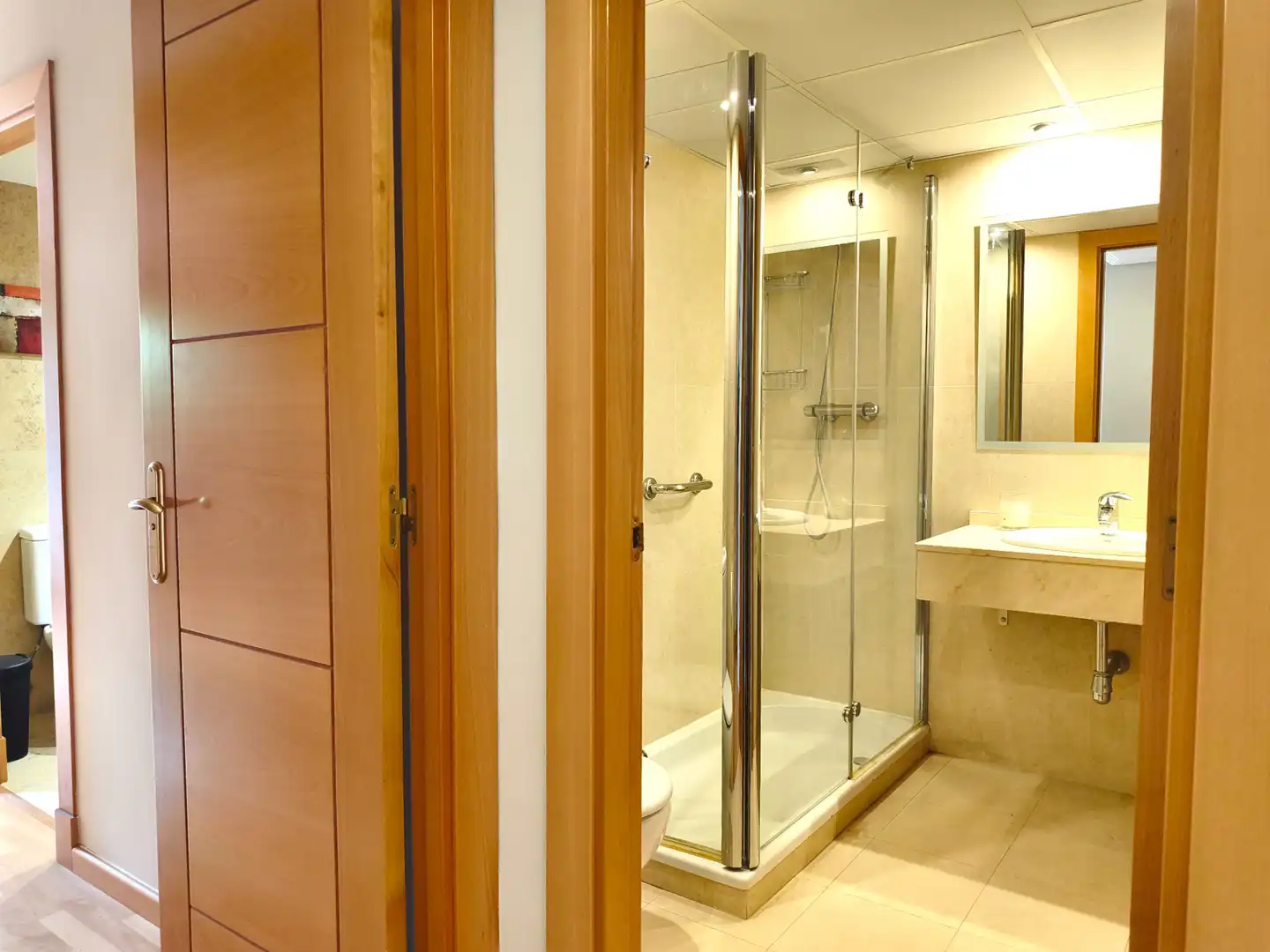 Baño de Casa o chalet en venta en Zaragoza con Aire acondicionado, Jardín privado y Parquet
