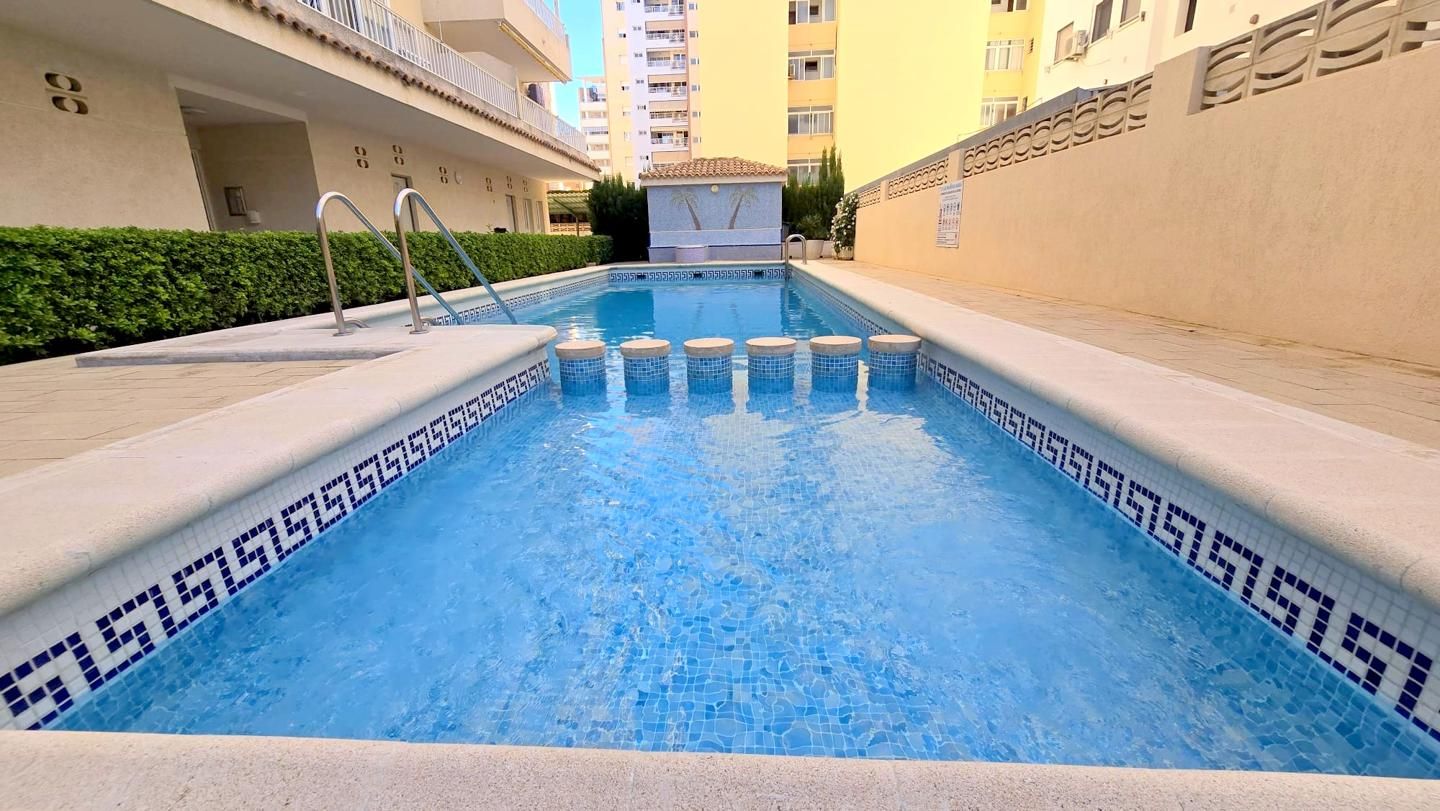 Swimming pool of Apartment for sale in Gandia  with Air Conditioner, Terrace and Furnished