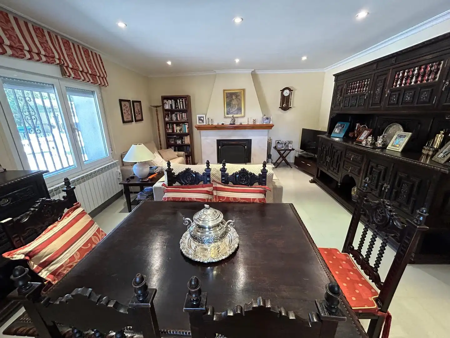 Dining room of Houses for sale in Alcolea de Calatrava  with Air Conditioner, Heating and Terrace
