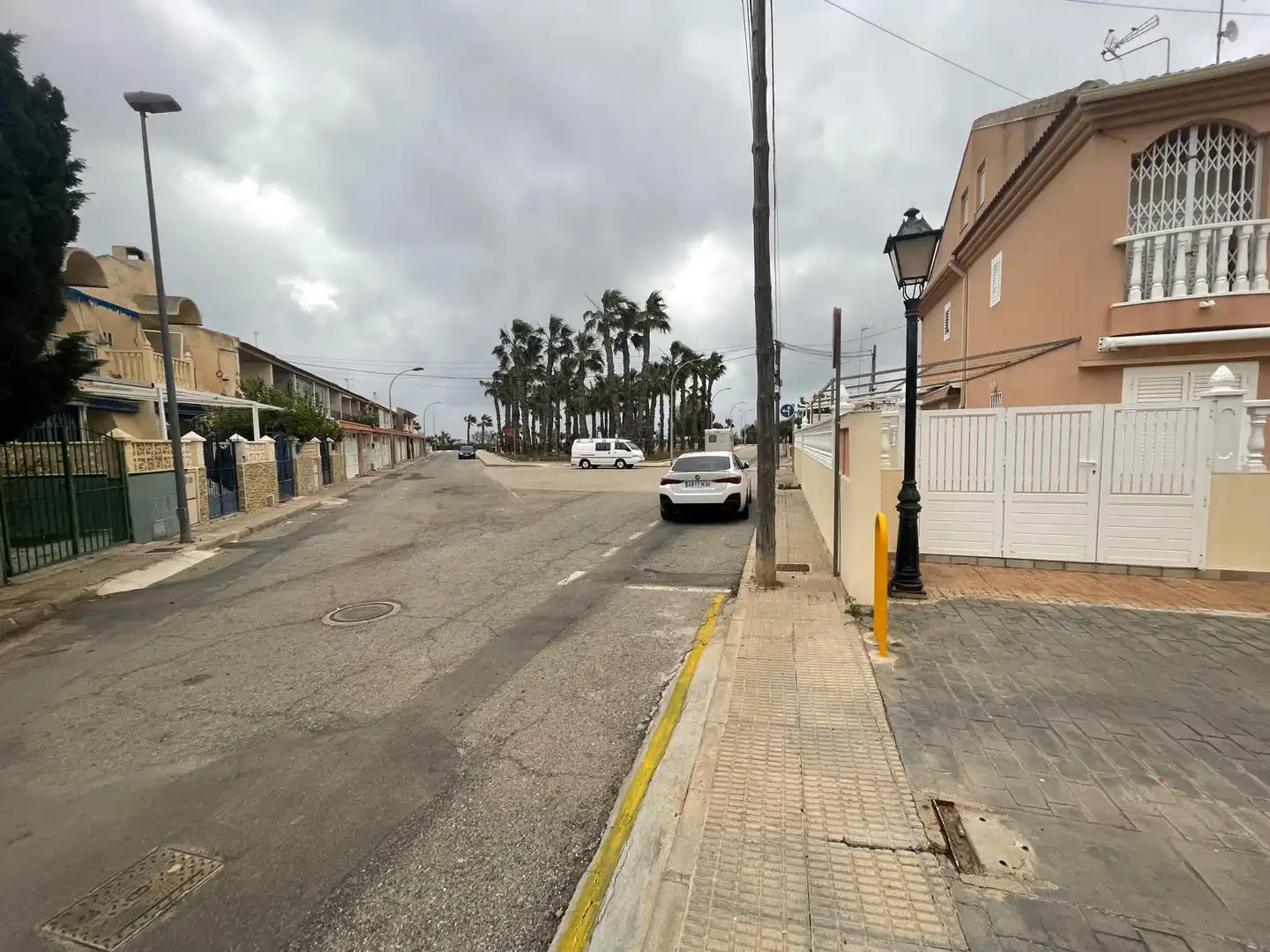 Außenansicht von Einfamilien-Reihenhaus zum Verkauf in San Pedro del Pinatar mit Terrasse, Möbliert und Ofen