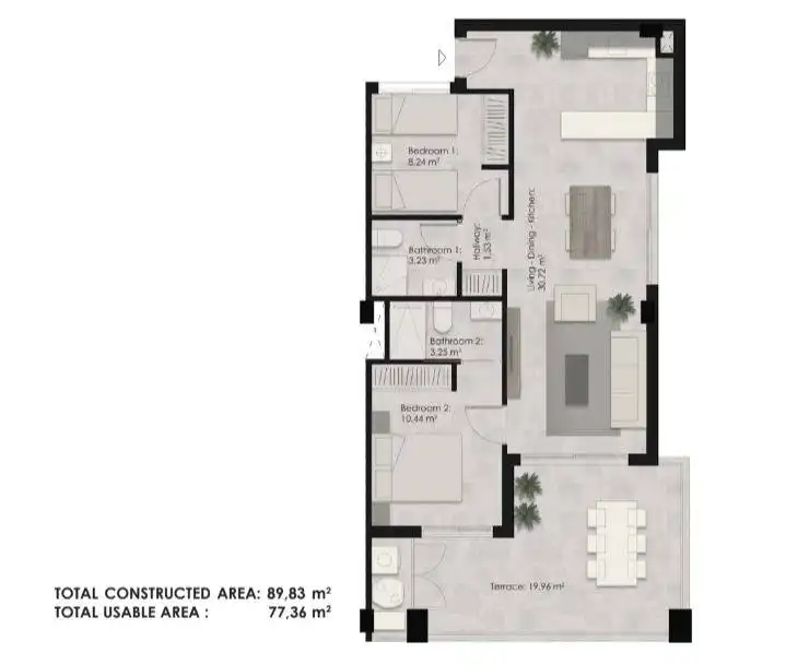 Apartament amb piscina en venda a Nueva Torrevieja - Aguas Nuevas, imagen 27