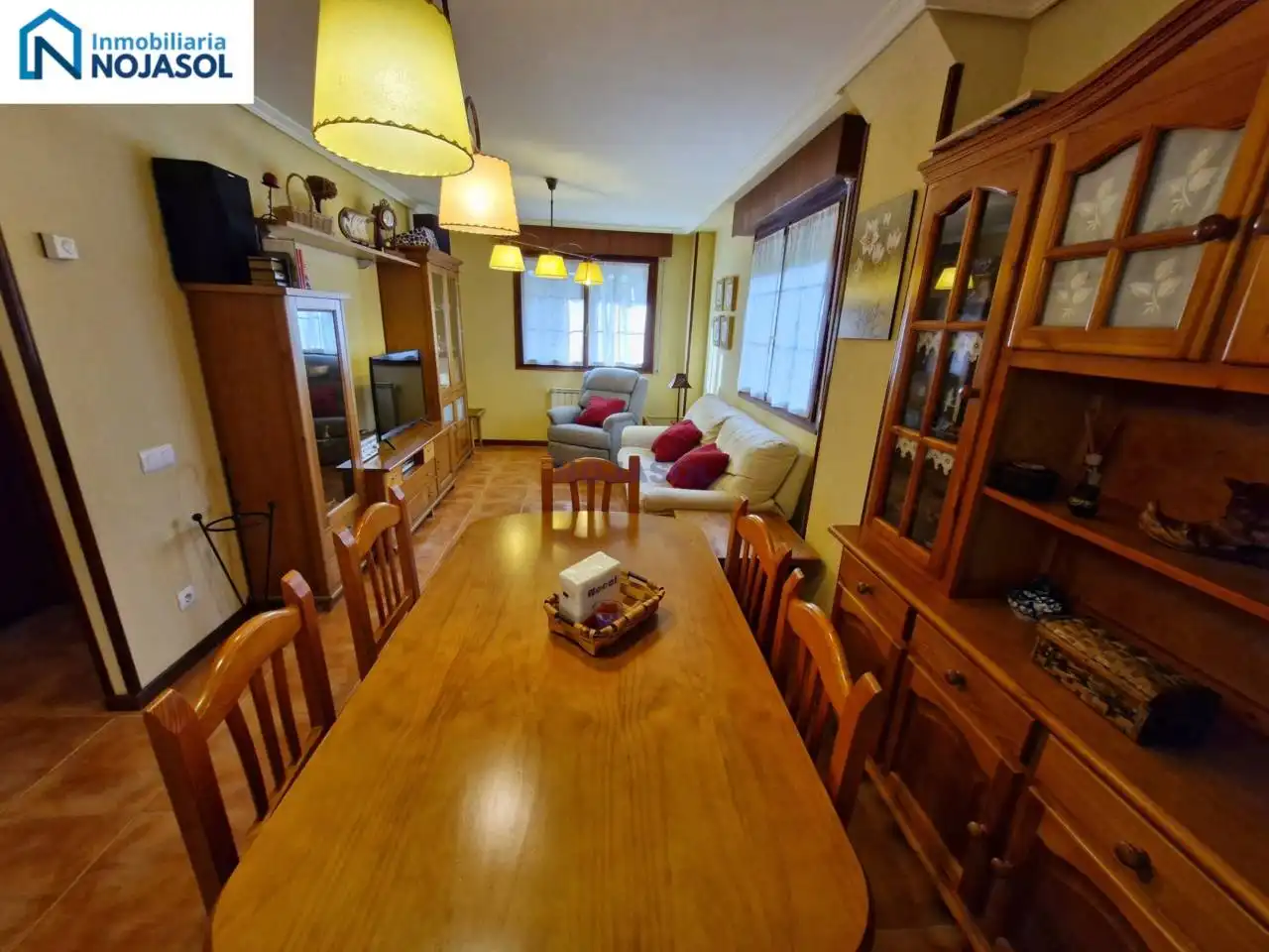 Wohnzimmer von Einfamilien-Reihenhaus zum Verkauf in Argoños  mit Heizung, Privatgarten und Terrasse