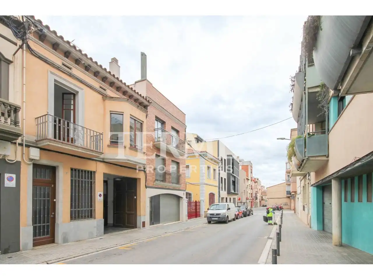 Vista exterior de Casa adosada en venta en Mataró con Aire acondicionado, Calefacción y Jardín privado
