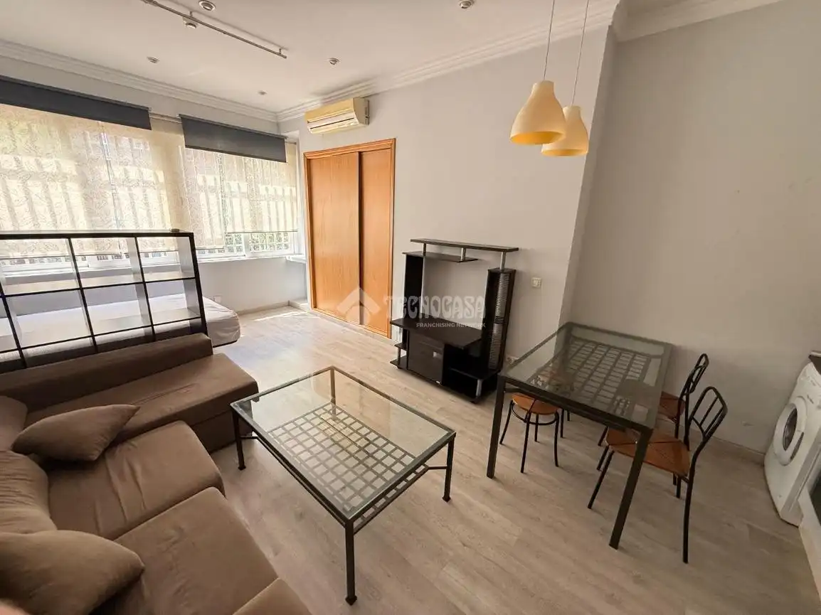 Living room of Study for sale in Madrid  with Air Conditioner, Alarm and Home automation