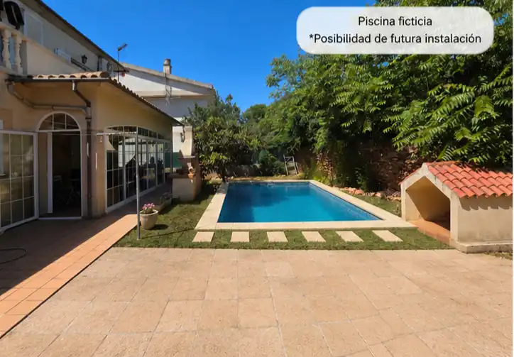 Piscina de Casa o chalet en venta en  Palma de Mallorca con Aire acondicionado, Calefacción y Jardín privado