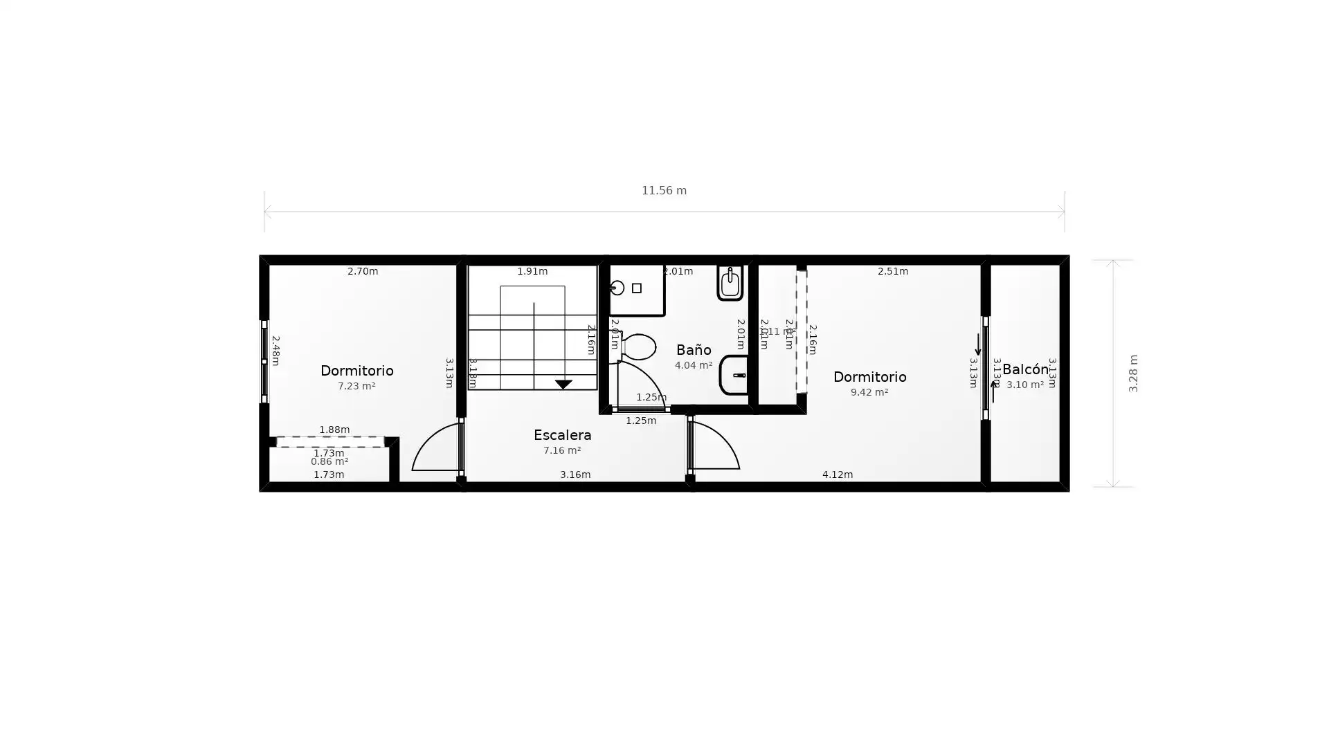 Einfamilien-Reihenhaus zum Verkauf in Dénia mit Klimaanlage, Privatgarten und Terrasse