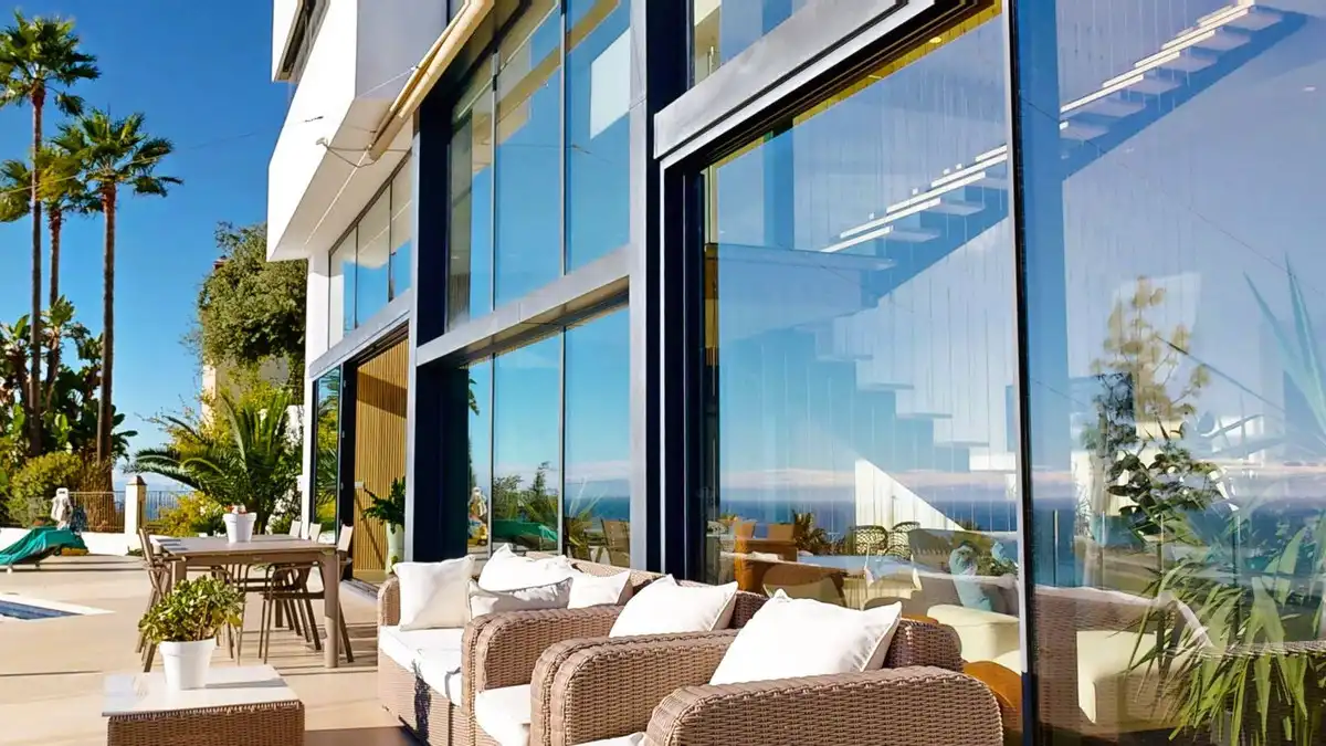 Terrace of Houses for rent in Marbella  with Air Conditioner, Private garden and Terrace