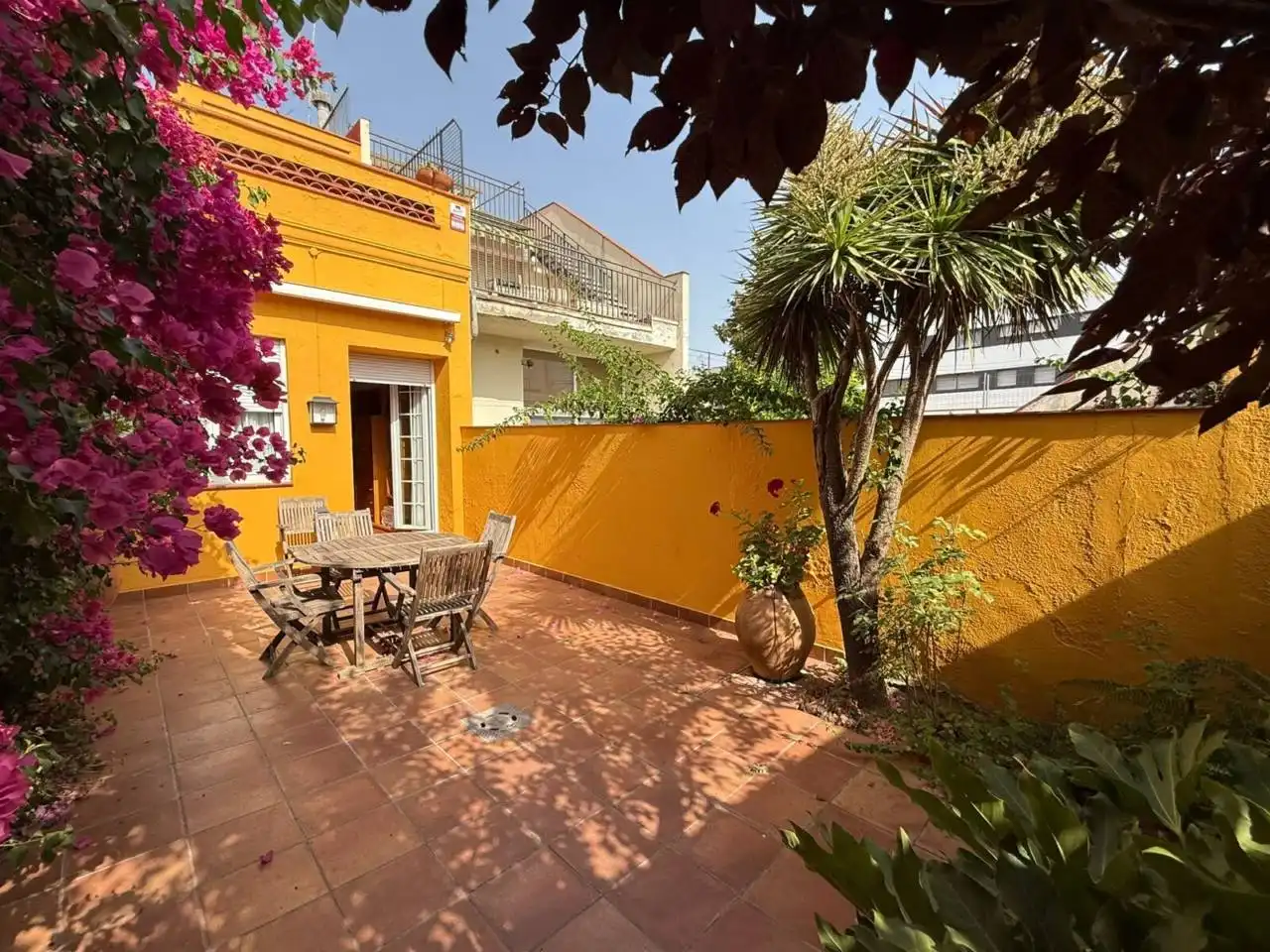Terrassa de Casa o xalet en venda en Terrassa amb Aire condicionat, Calefacció i Jardí privat