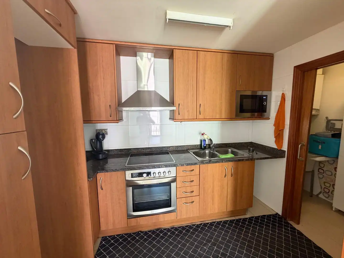 Kitchen of Flat for sale in Llagostera  with Heating, Terrace and Balcony