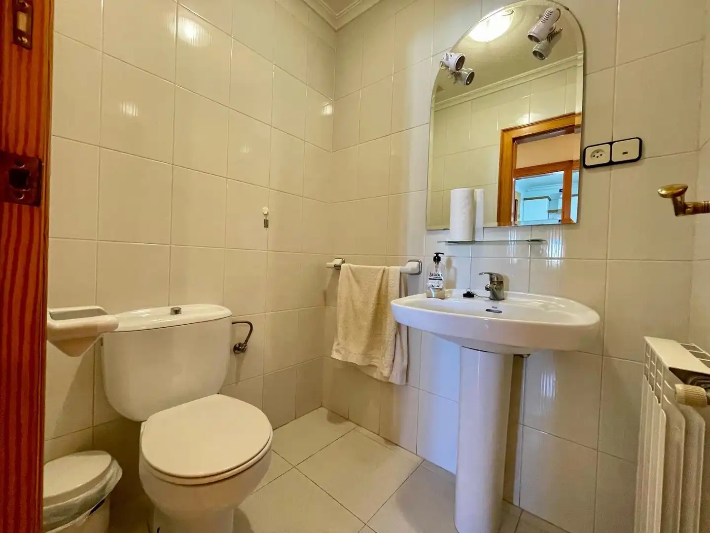 Badezimmer von Wohnung zum Verkauf in Fuente Álamo de Murcia mit Klimaanlage, Terrasse und Abstellraum