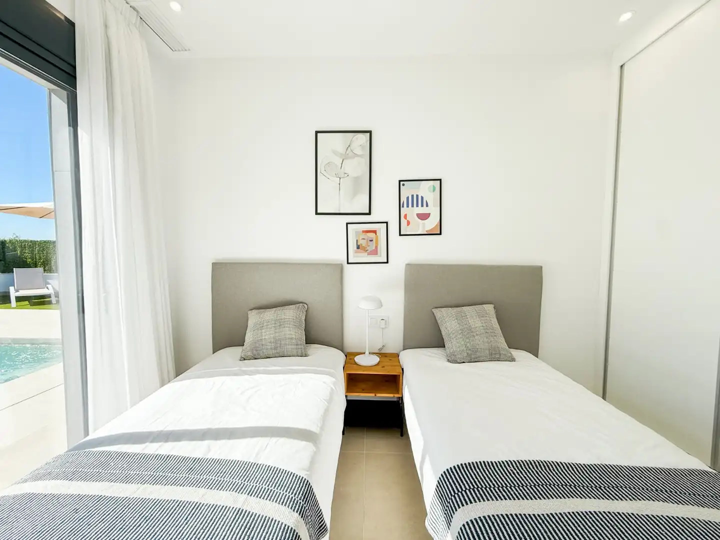 Bedroom of Houses for sale in Pulpí  with Air Conditioner, Private garden and Terrace