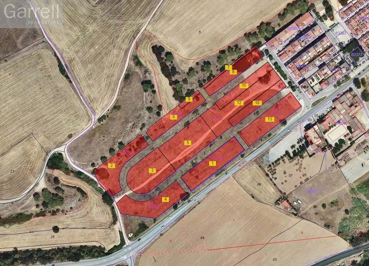 Terrenys i solars en venda a CL PROL.JAUME GALOBART
 SANT FRUITOS DE BAGES (BARCELONA)