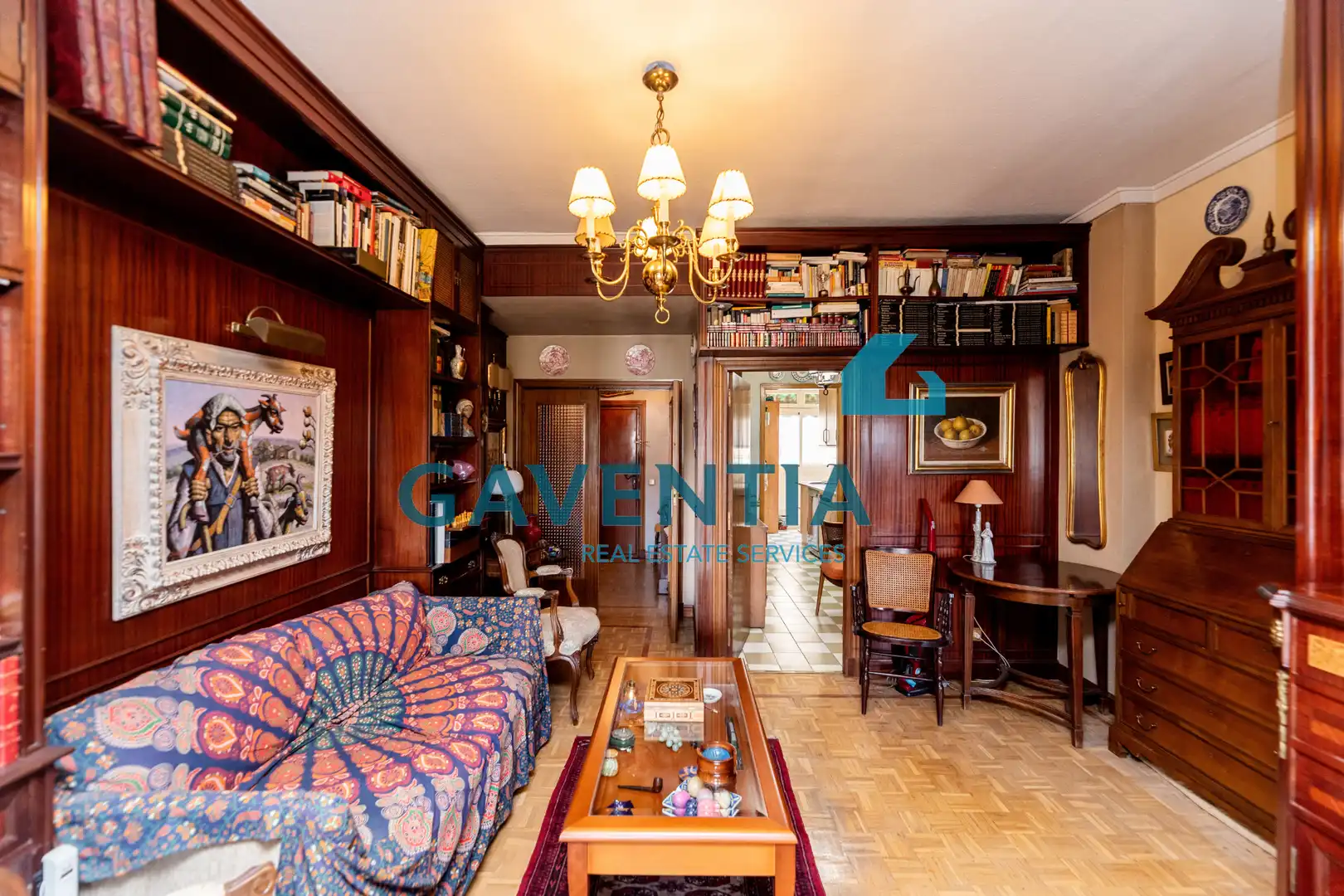 Sala de estar de Ático en venta en Madrid con Terraza
