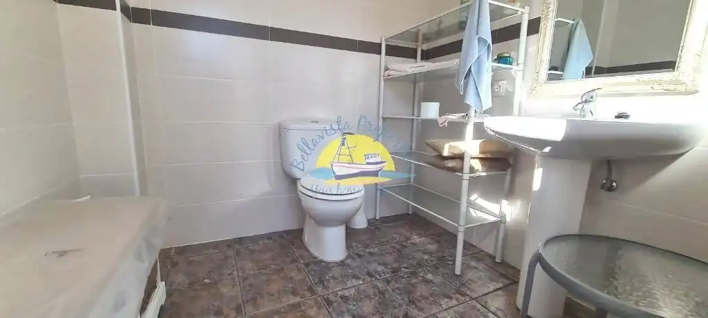 Baño de Casa o chalet en venta en Mazarrón con Aire acondicionado, Calefacción y Jardín privado