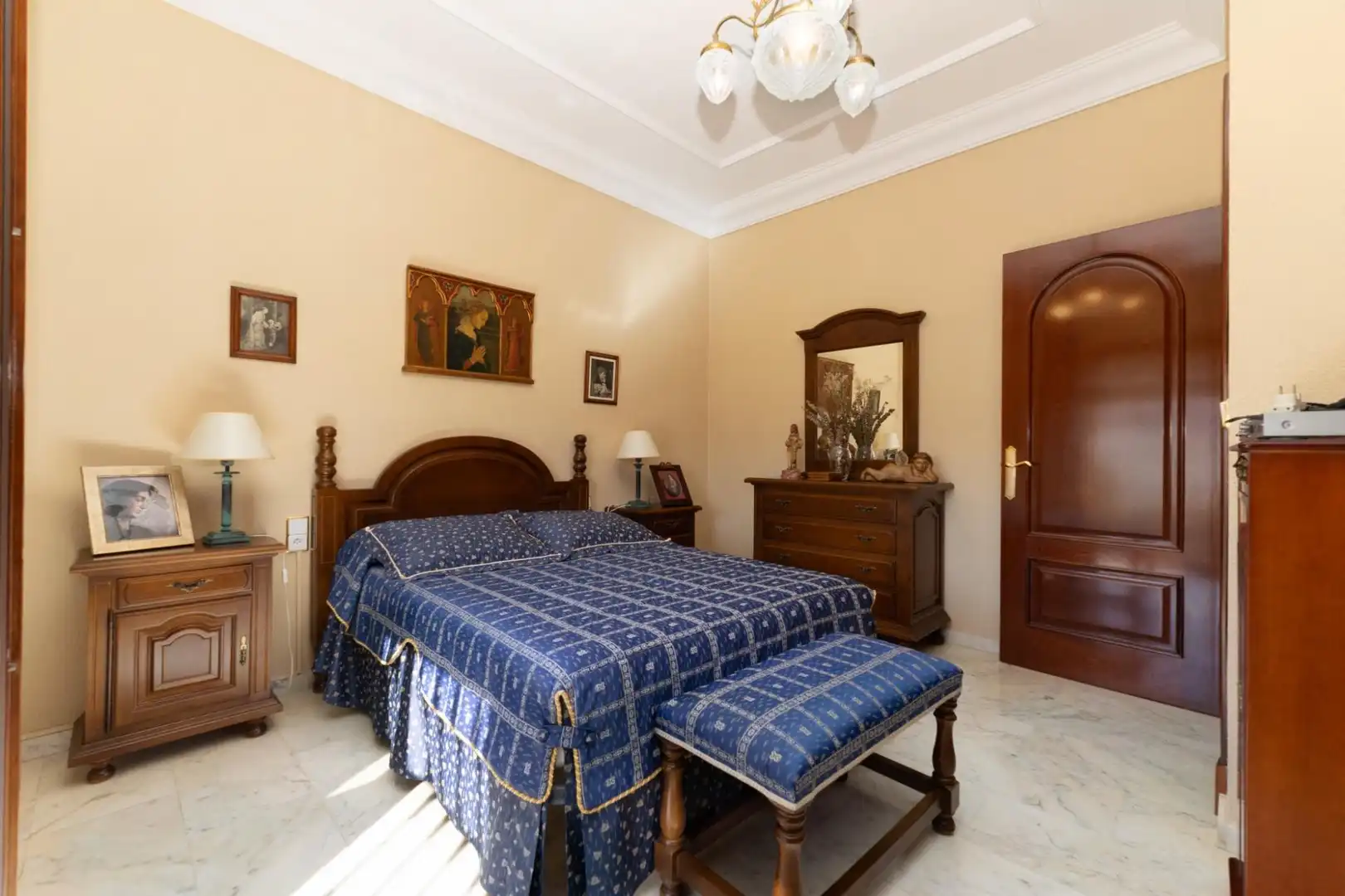 Schlafzimmer von Einfamilien-Reihenhaus zum Verkauf in La Roda de Andalucía mit Heizung, Abstellraum und Balkon
