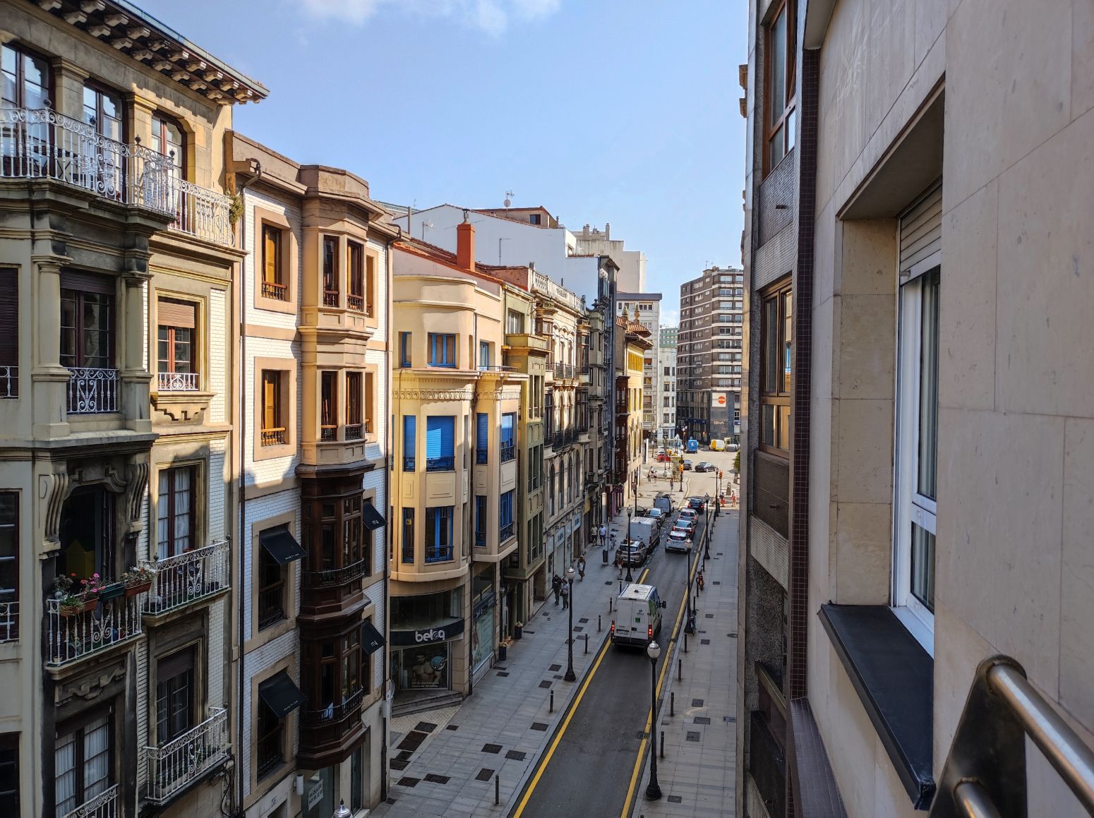 Vista exterior de Piso en venta en Gijón  con Calefacción, Trastero y Balcón