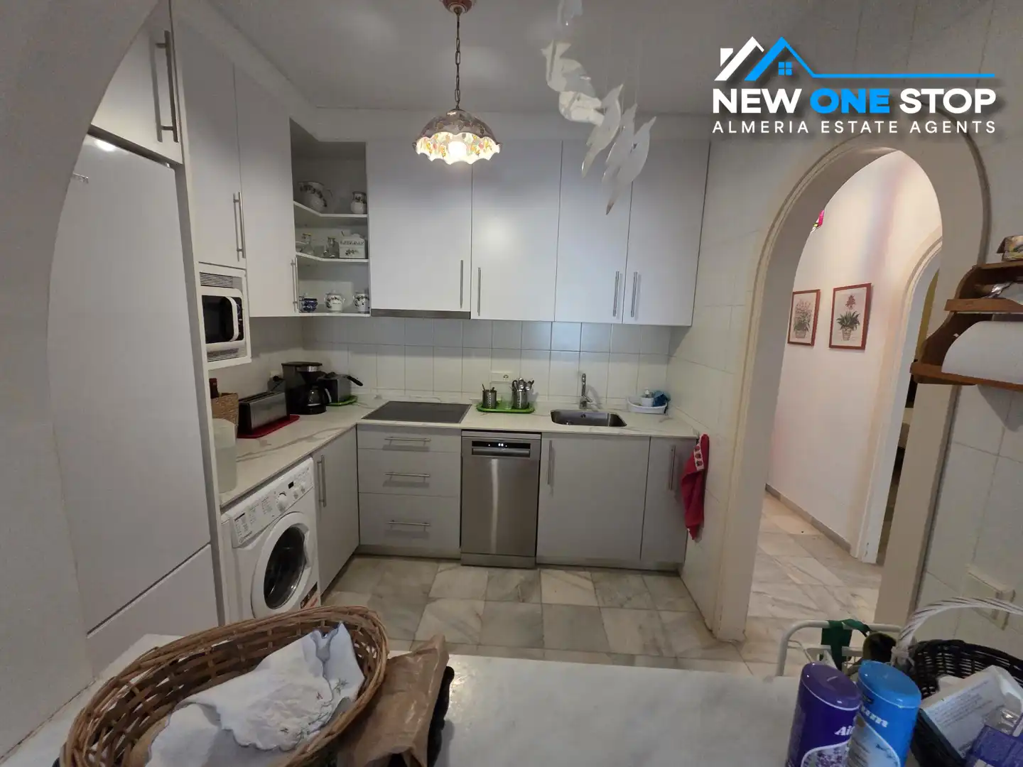 Kitchen of Apartments for sale in Mojácar  with Furnished and Community pool