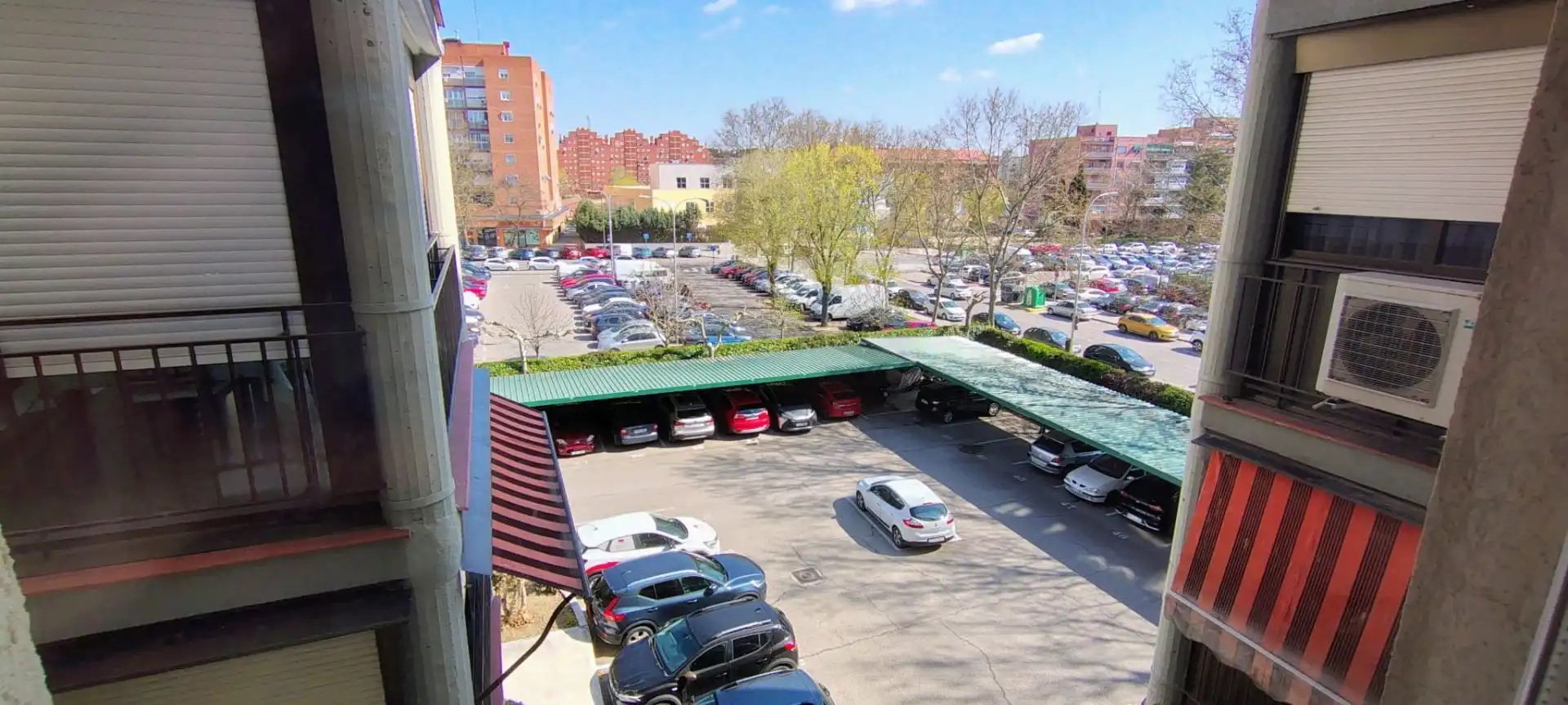 Parking of Flat for sale in Móstoles  with Heating, Terrace and Storage room