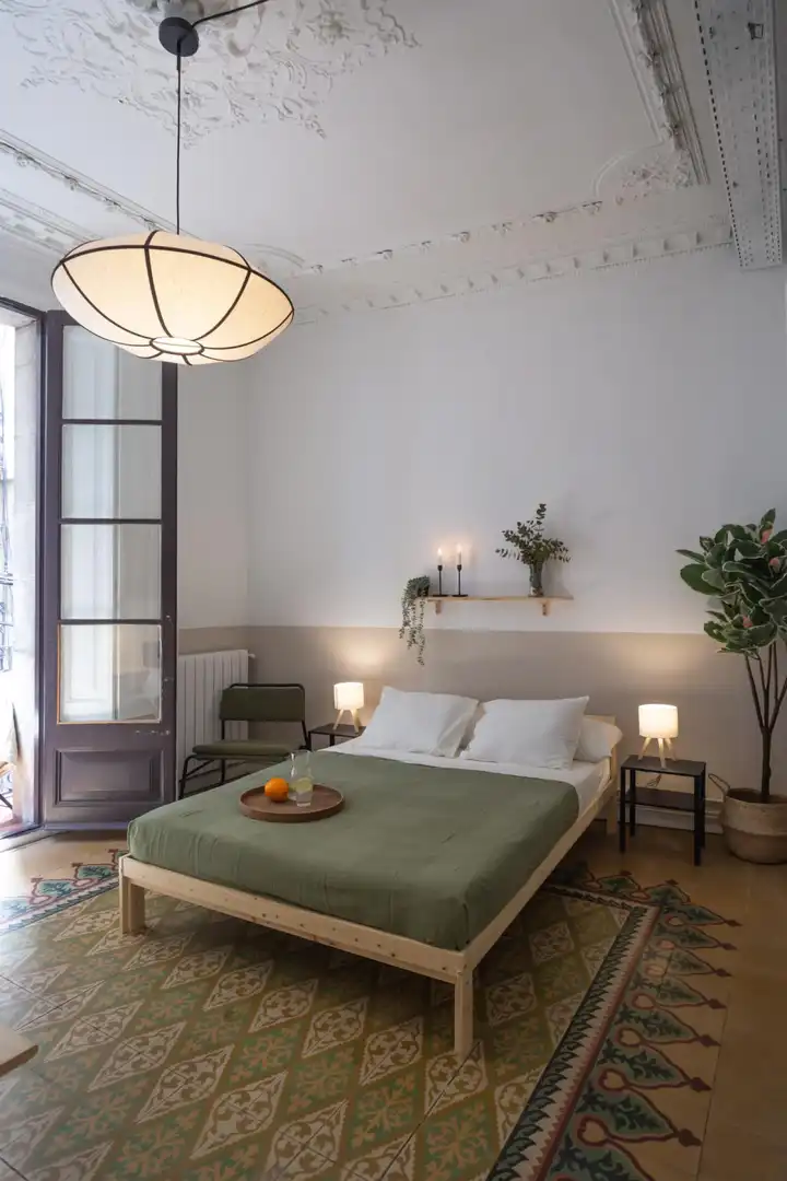 Habitación de Apartamento para compartir en Barcelona con Aire acondicionado, Calefacción y Amueblado