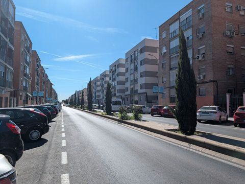 Exterior view of Apartment for sale in  Madrid Capital  with Alarm