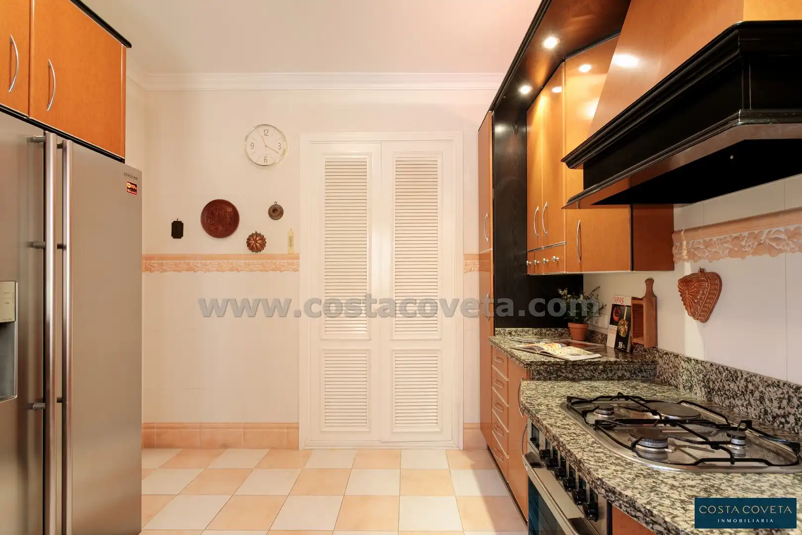 Kitchen of Houses for sale in El Campello  with Air Conditioner, Private garden and Terrace